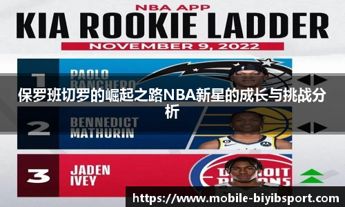 保罗班切罗的崛起之路NBA新星的成长与挑战分析